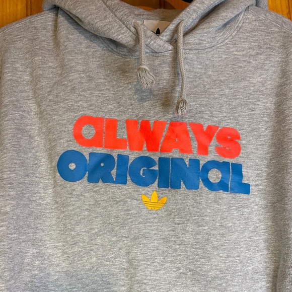 Adidas Originals Gray Hoodie - Picture 4 of 9